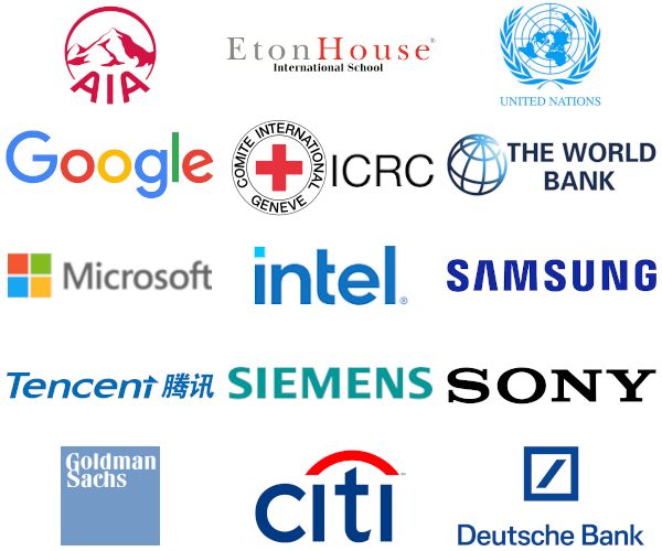 our alumni work for these organisations